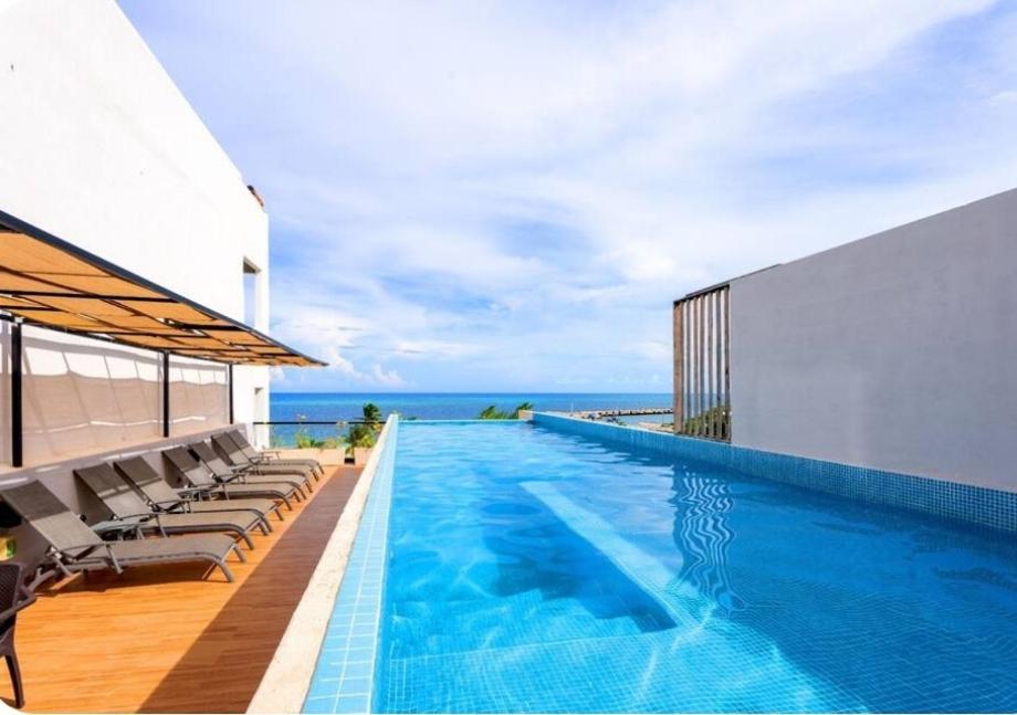 Modern 1 Bedroom Suite By Beach Great Location! Puerto Morelos Exterior foto